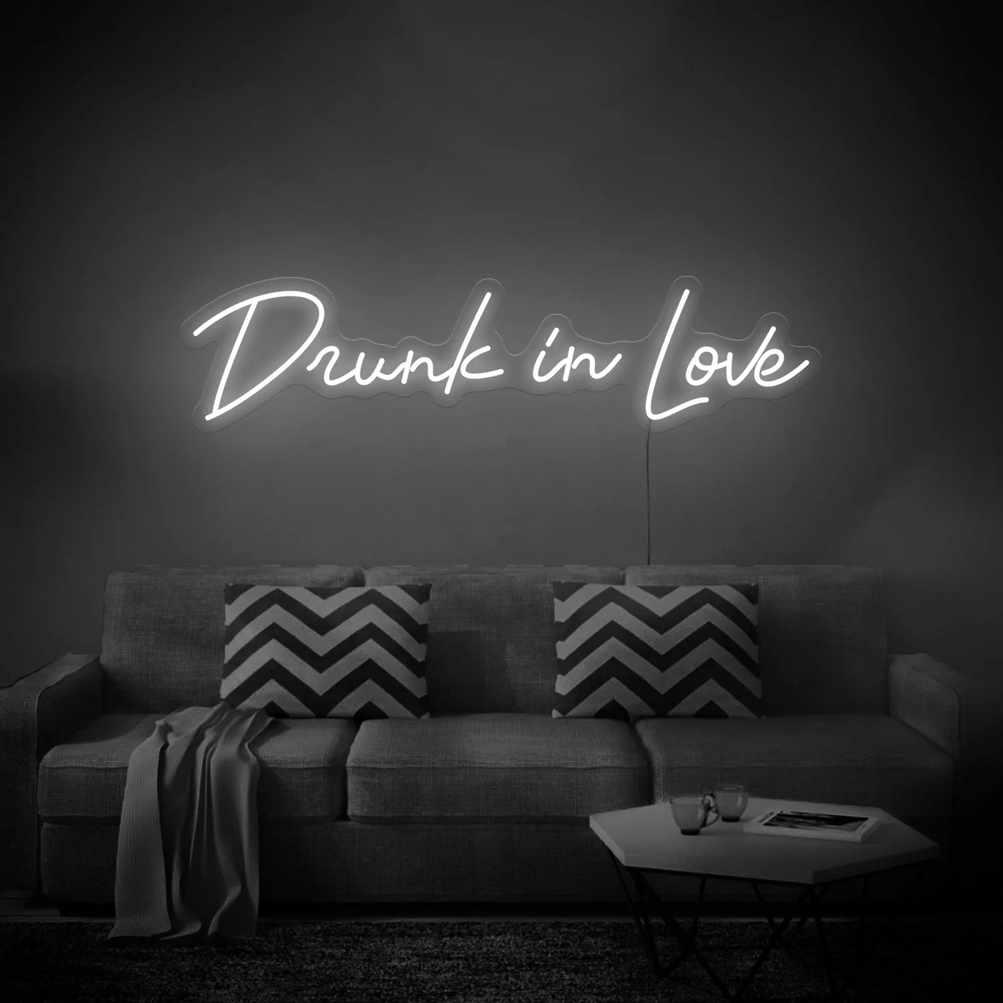 Drunk in Love Neon Sign