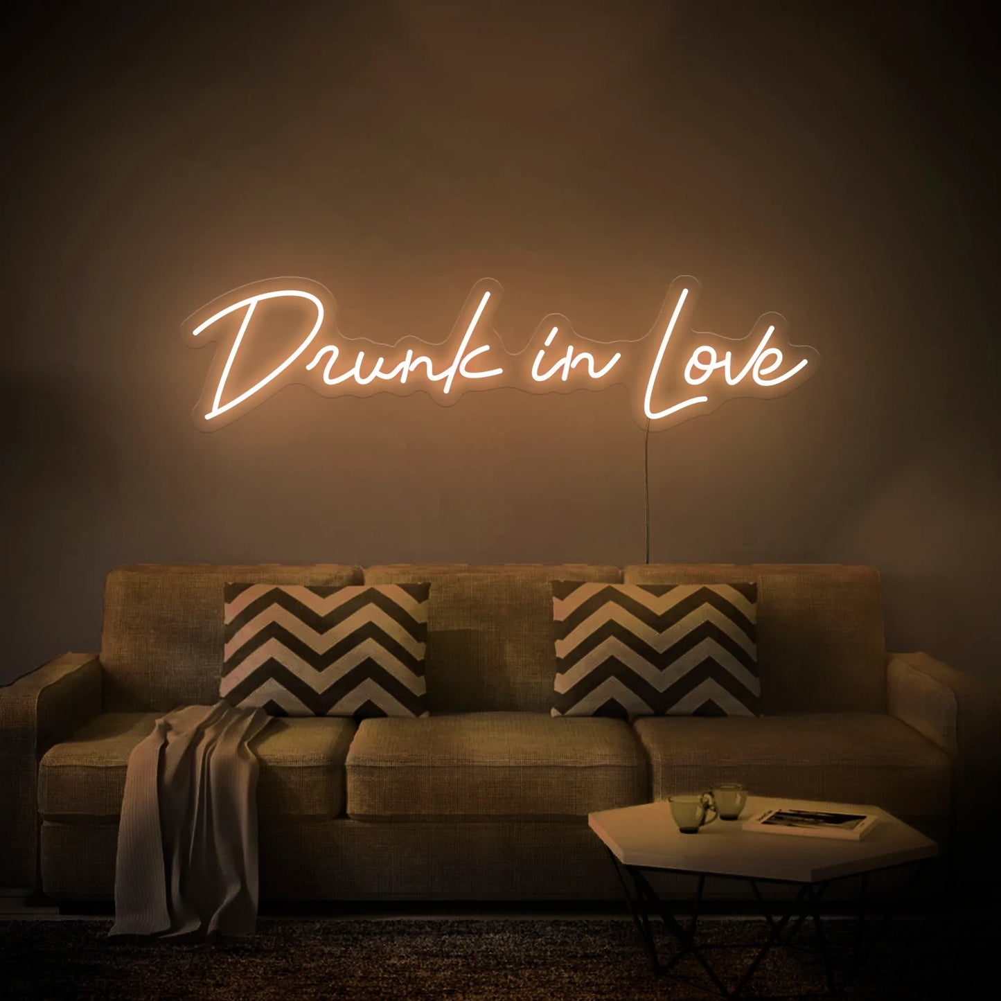 Drunk in Love Neon Sign